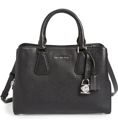 michael kors medium camille cross grain leather handbag|michael kors bags for women.